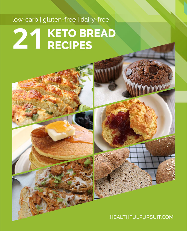 21 recetas de pan Keto #keto #lowcarb #highfat #ticketdiet